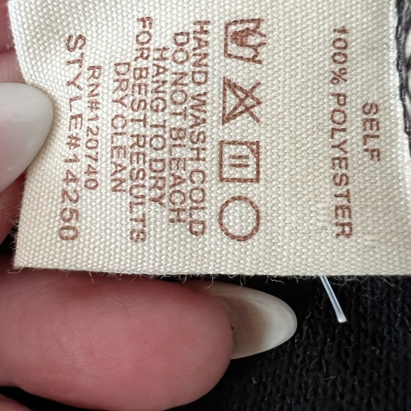 Mystree knit jacket with fringe size Small - Picture 4 of 7